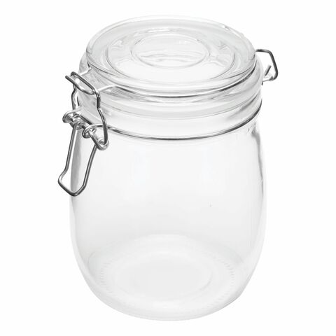 Стеклянная банка для хранения продуктов CLICKY L, объем ок. 750 ml