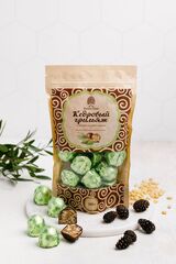 Кедровый грильяж с сосновой шишкой / крафт-пакет / 200 г / ТМ Сибирский кедр