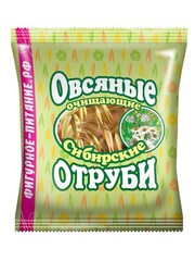 Отруби Сибирские ОВСЯНЫЕ очищающие, 200 г