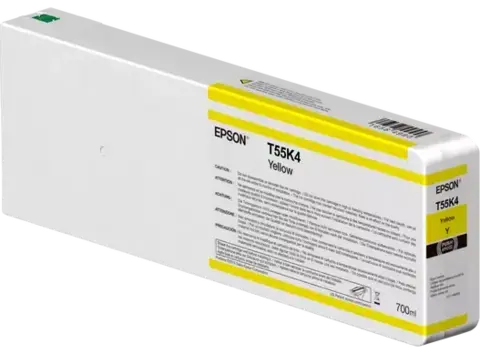 Картридж Epson T55K400 UltraChrome HDX/HD Yellow 700ml C13T55K400