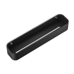 Decor Walther 0973964 Decor Walther Black Stone DCT45 Душевая полочка 45x10см, подвесная, цвет: черный матовый / хром фото
