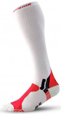 Носки компрессионные Noname NC1 13, white/red