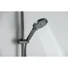 Aquatek AQ1748BGM AQ1748BGM ЛУГАНО смеситель для ванны с душевым гарнитуром, оружейная сталь (шлиф. черный хром)