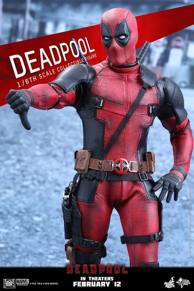 Фигурка Дэдпул масштаб 1/6 Hot Toys