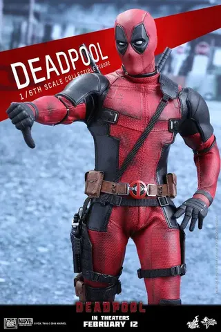 Фигурка Дэдпул масштаб 1/6 Hot Toys