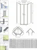 Radaway 10051600-01-01 NES PTD Walls  90x90 хром