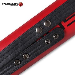 Тубус Poison Armor Velcro 1x1 красный/чёрный