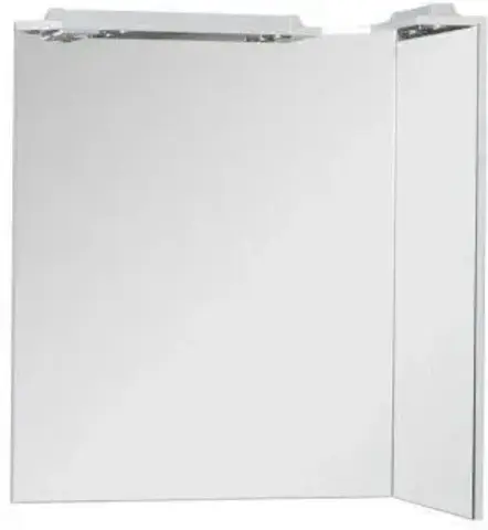 Aquanet 158821 Компл.2 - Зеркало Корнер 88 R угл. + карниз (158821)