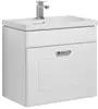 Aquanet 189158 Компл.1 - Тумба Рондо-60 1 ящик цв.белый (189158)