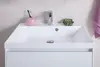Aquanet 242522 Тумба с раковиной Гласс 60 цв.белый (242522)