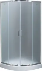 Aquanet SE-800Q SE-800Q Душ. Ограждение полукруг 80х80х185, стекло 4 мм, прозр. (270062) фото