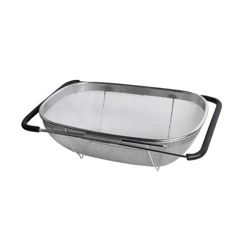 Дуршлаг DURKSLAG ROSTFRITT, нержавеющая сталь, размер: 34*23 см