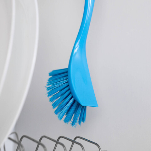 Щетка для матья посуды DISKBORTE, голубой, размер: 25 см