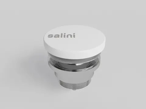 Salini 1803201M Salini GRECA Раковина на столешницу 645х385х168 мм, без донного клапана, мат-л: S-stone -матовый;, белый