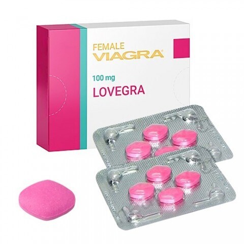 Возбуждающий препарат для женщин Lovegra 100 mg (4 таб.)
