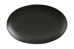 Тарелка овальная малая (чёрная) Икра без инд.упаковки Maxwell & Williams