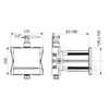 Delabie 430PBOX-430016 Сенсорный смыв для писсуара (комплект)