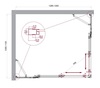 BelBagno LUCE-AH-22-130/110-C-Cr LUCE-AH-22-130/110-C-Cr Душевой уголок