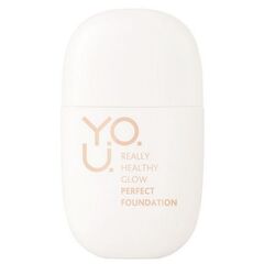 Тональная основа для лица Y.O.U. Really Healthy Glow , тон 01 soft beige , 30 гр ( Relouis )