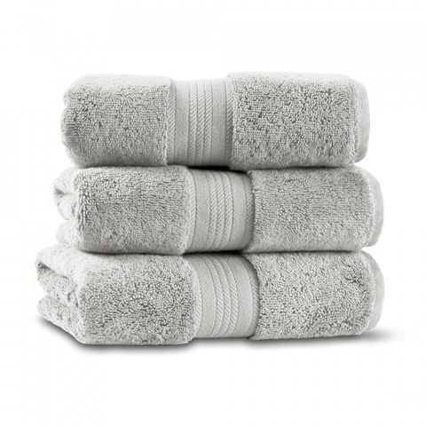 Набор махровых полотенец L'appartement Robin fog серый