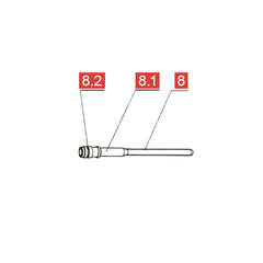 Запчасть №8.2 для PAG311BWT. Компрессионное кольцо