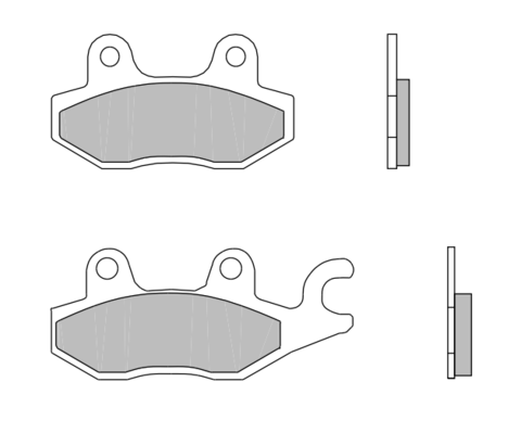 107A48608 M088Z04 Тормозные колодки Z04 Brembo Racing (FDB631)