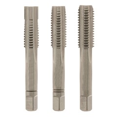 Метчик М12х1,75 (Комплект 3шт, с цапфой) DIN352 HSSEV3 6h 75мм a=7,0 H-Tools 113250HT