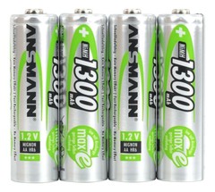 Аккумулятор АА/NiMH ANSMANN maxE 1.2V 1300mAh