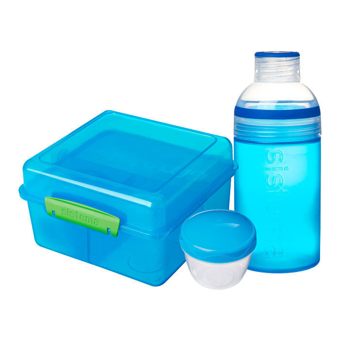 Набор Lunch: ланчбокс (2 л) и бутылка (480 мл), цвет в ассортименте, арт. 41580 - фото 9