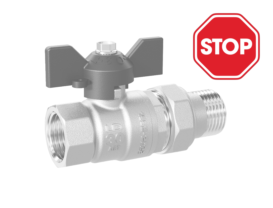 Кран шаровой LD Pride 1 1/4