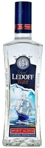 Водка ГРАФ ЛЕДОФФ (GRAF LEDOFF) 0,5л