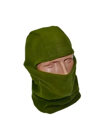 Балаклава-маска, подшлемник флисовый (олива)