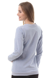 Свитшот для беременных и кормящих 10509 голубой