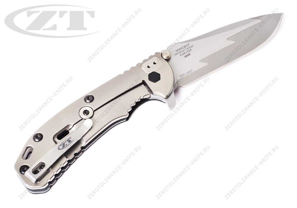 Нож Zero Tolerance 0560CBCF 0007 HINDERER FS - фотография 