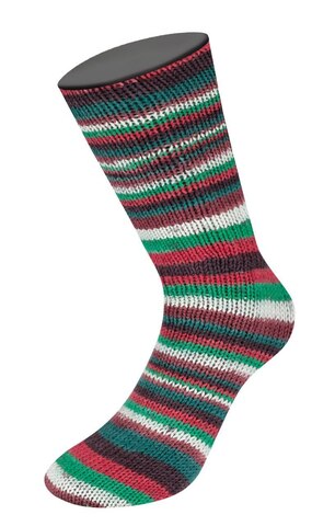 Lana Grossa Meilenweit Merino Christmas 6-ply Lurex 634