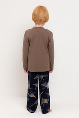 пижама  для мальчика  К 1600/сосновая кора,на раскопках