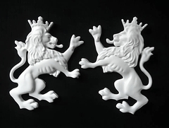 Силиконовые молды Геральдика Лев левый и правый. Набор 2 шт.