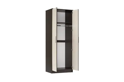 Шкаф 2-х створчатый Фиеста венге / лоредо