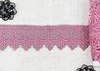 Кружево плетеное, ш. 5,5 см, розовый