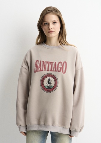 Худи Santiago бежевый