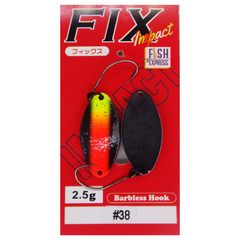 Блесна колеблющаяся FOREST FIX IMPACT 2g цвет #38 (РЕПЛИКА)