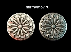 Силиконовый молд розетка № 573