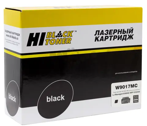 Тонер-картридж Hi-Black (HB-W9017MC) для HP LaserJet E50045/E52545, 20K