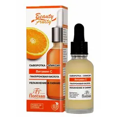 Floresan BEAUTY - FRUITY Сыворотка-эликсир АНТИОКСИДАНТНАЯ с витамином С,  30мл (Ф-664)