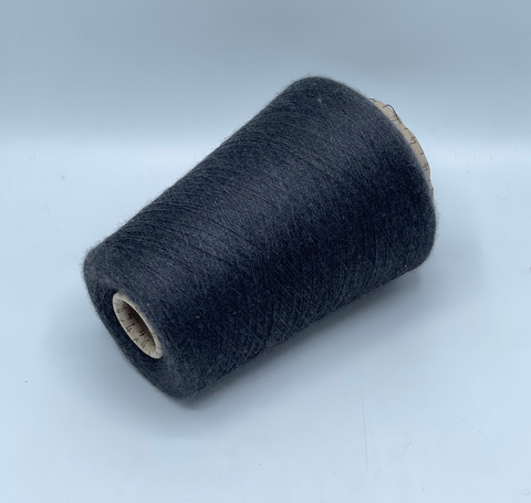 Cariaggi, Jaipur, 2/56 2800м/100гр, 70% кашемир, 30% шелк, Темный графит(636), 40919
