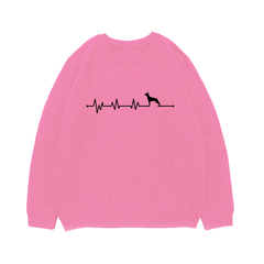 Свитшот "Сердечный ритм - Малинуа"