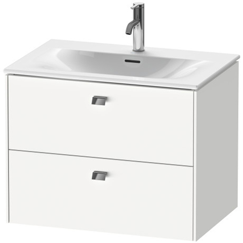 Duravit Brioso Тумба подвесная под раковину # 234473, 2 ящика, 555x720x479мм, цвет White High Gloss BR431102222