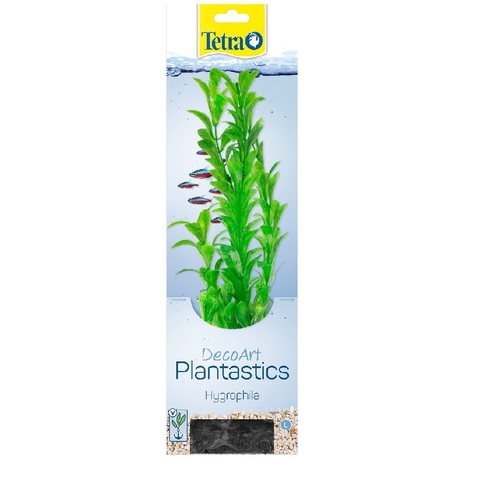 Tetra Гигрофила (Hygrophila)  L 30 см растение аквариумное искусственное, зеленые листики