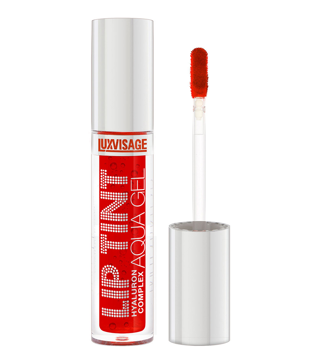 LuxVisage Тинт для губ с гиалуроновым комплексом LIP TINT AQUA GEL тон 01 Aperol 3.4г