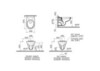 Комплект унитаза с инсталляцией Vitra Normus L-box 9773B003-7207 с сиденьем и Белой клавишей смыва